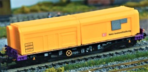 Loewe 2356 - H0 - 2-tlg. Set Bauzug-Wohncontainer DB Netz Instandhaltung - Set 3